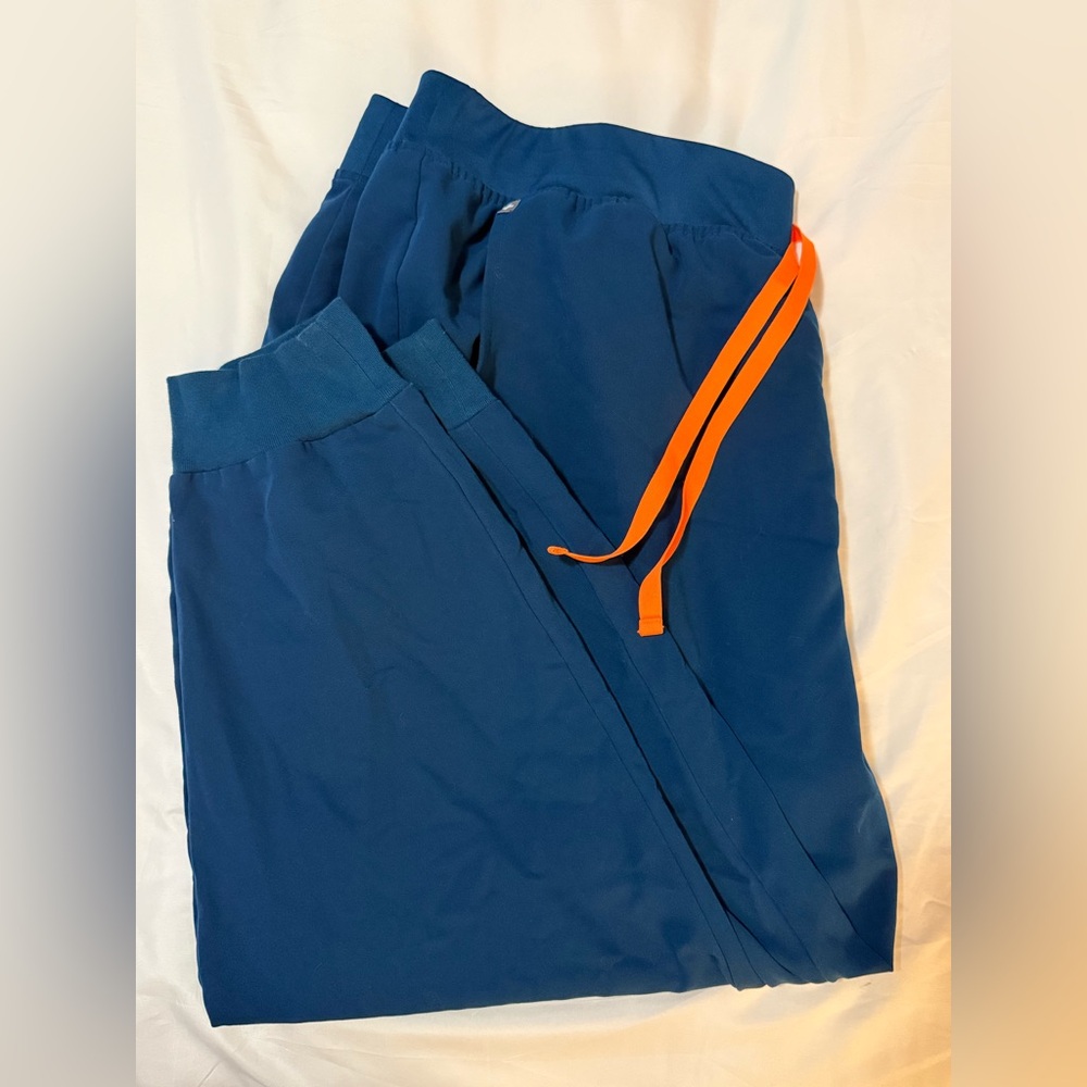 Figs 5XLP dark teal jogger